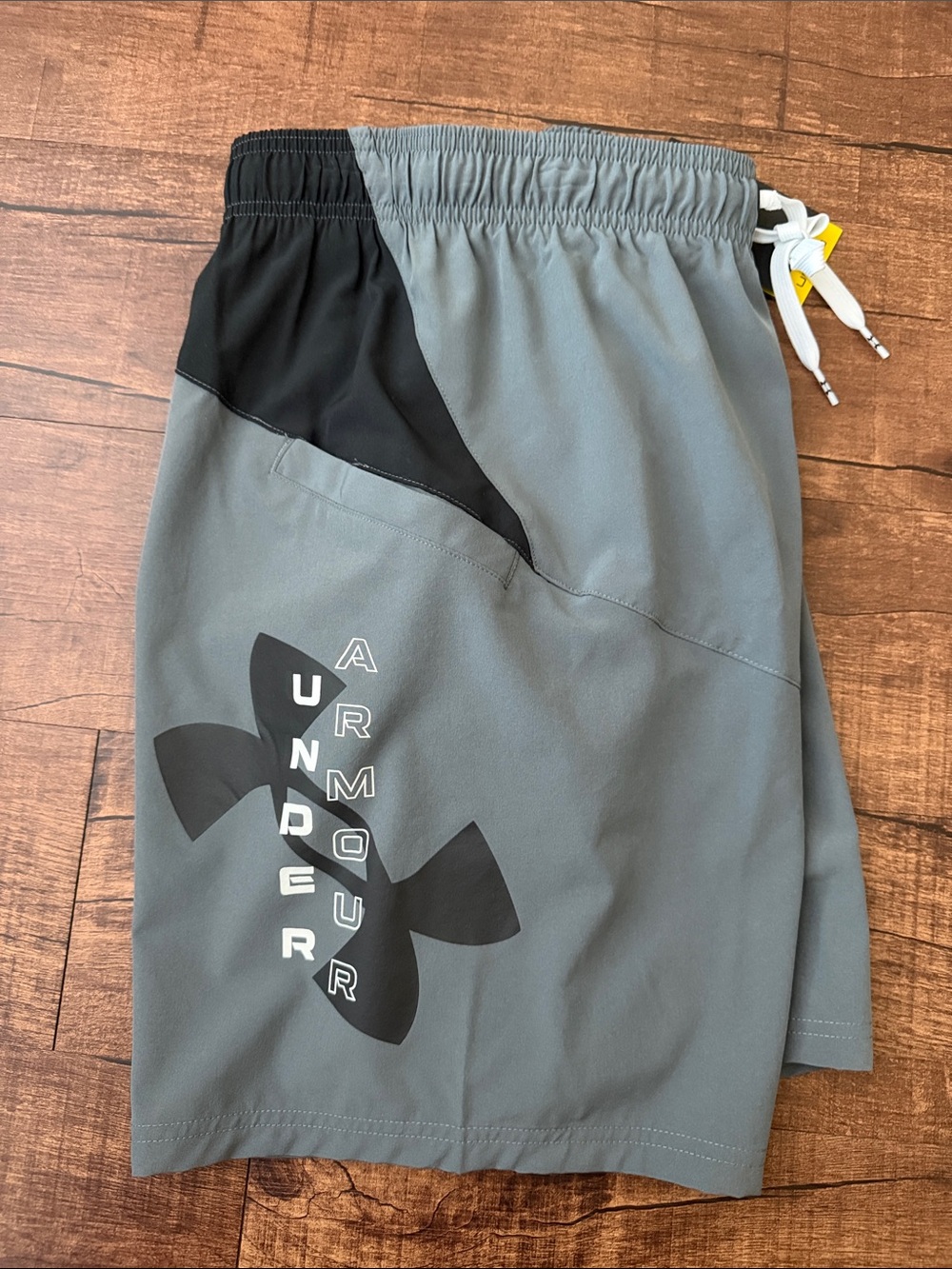 Under Armour grey swim trunks
